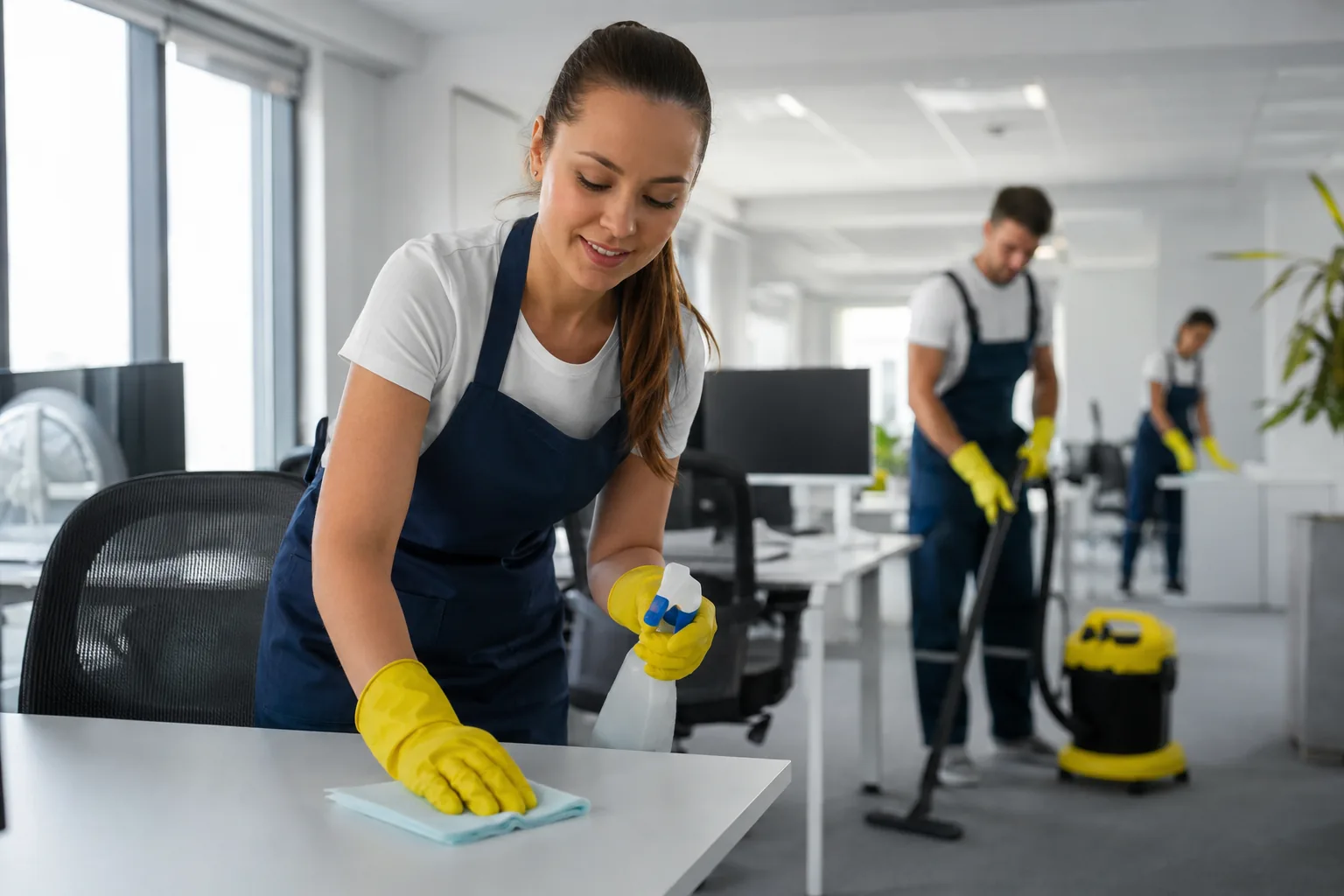 Professionelle Büroreinigung und Gebäudereinigung in Hamburg