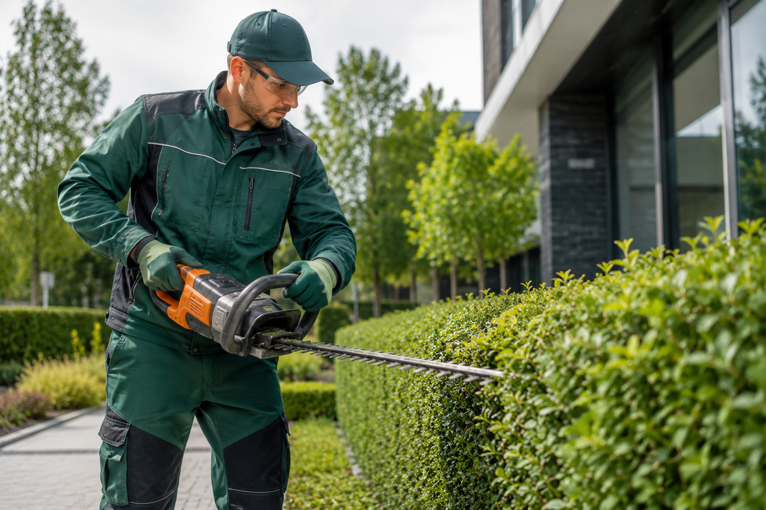 Facility Service und Pflege von Außenanlagen für Gewerbeobjekte