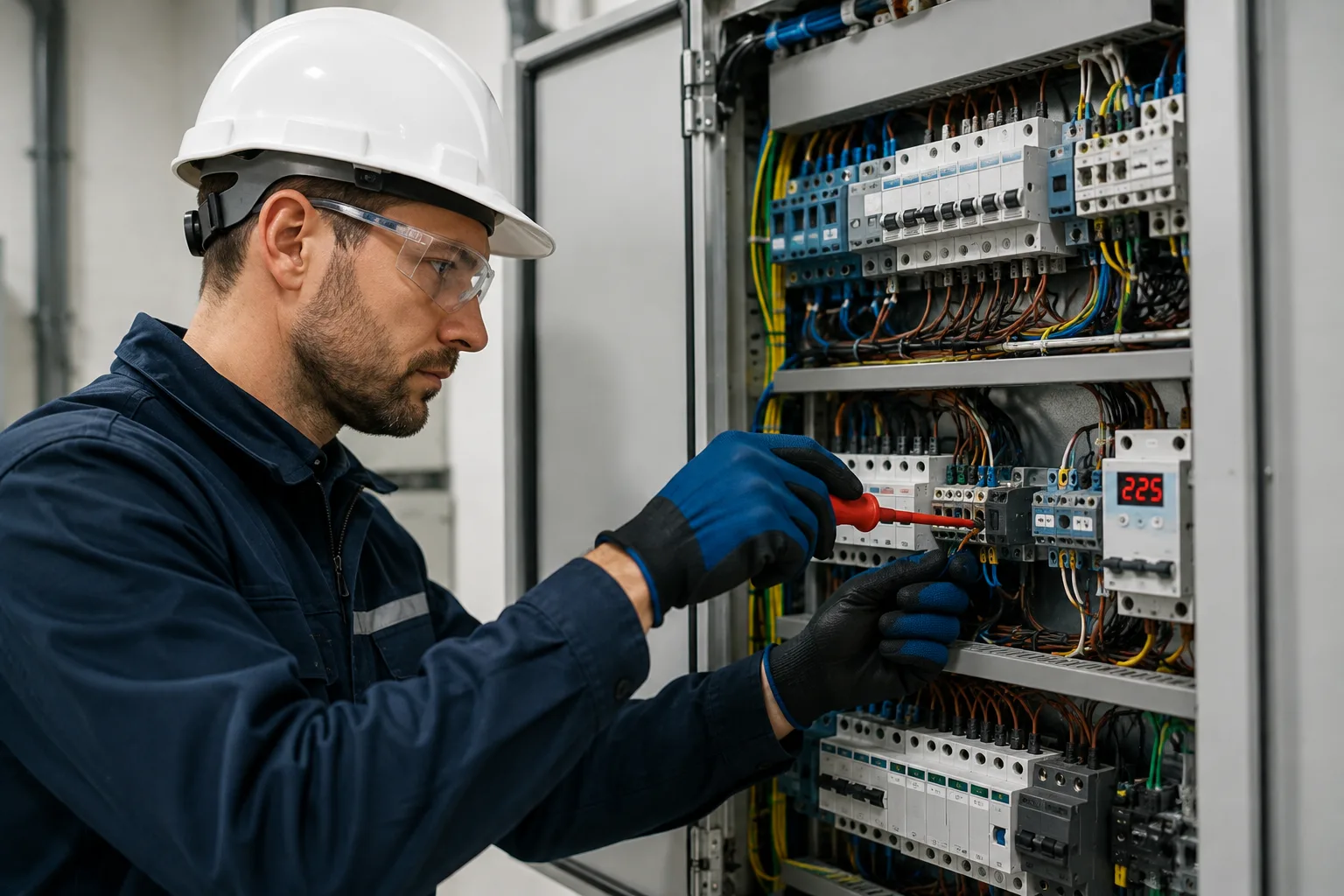 Technischer Service und Elektroarbeiten für Gewerbeobjekte
